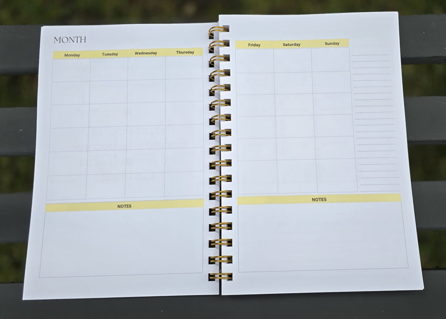 Zenith - Undated Planner